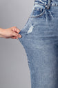 Elia Cuffed Straight Loose Jeans