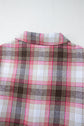 Harper Plaid Flap Up Shacket