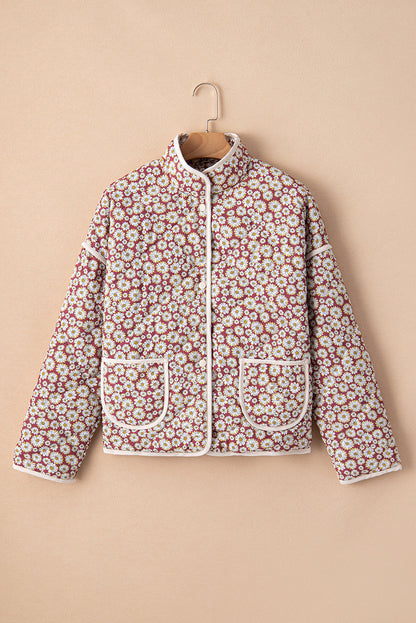 Avery Contrast Edge Stand Jacket