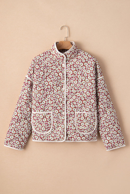 Avery Contrast Edge Stand Jacket