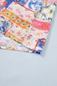 Deborah Print Short Sleeve Blouse