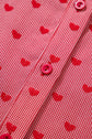 Charlie Sleeve Loose Valentine Shirt