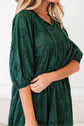 Beth Sleeve Swing Mini Dress