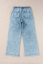 Yamileth Waistband Loose Straight Pants