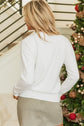 Thankful Embroidered Sweater