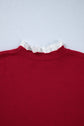 Brooklynn Patchwork Cuffs Loose Sweater