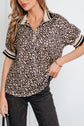 Seraphina Patchwork Short Sleeve Top