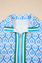 Jade Sleeve Summer Blouse Top