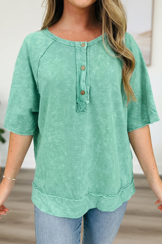 Julie Mineral Wash T Shirt