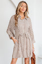Hanna Sleeve Down Mini Shirt
