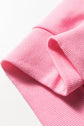 Felitina Patchwork Zip Collar Pullover