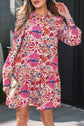 Analia Long Sleeve Mini Dress