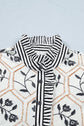Hayden Patchwork Short Sleeve Blouse
