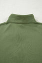 Felitina Patchwork Zip Collar Pullover
