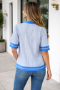 Joanna Detail Short Sleeve Blouse