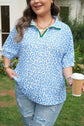 Arlet Neckline Half Sleeve PLUS Blouse