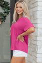 Alexia Short Sleeve Knit Top