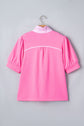 Mckenzie Collar Short Sleeve Blouse