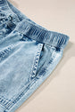 Yamileth Waistband Loose Straight Pants