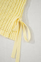 Celine Tied Short Sleeve Sweater