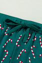 Emma Candy Cane Printed Top