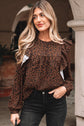 Collins Ruffled Puff Sleeve Blouse