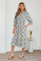 Rosalee Bracelet Sleeve Long Dress