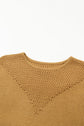 Avery tone Chevron Pullover Sweater