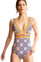Briar Print One Piece Swimsuit