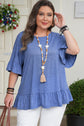 Bailey Short Sleeve Casual PLUS Blouse