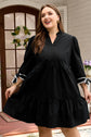 Dorothy Knot Cuffs Mini PLUS Dress