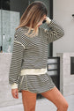 Jessica Drop Shoulder Pullover Top & Skirt Set