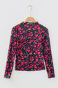 Leona Sleeve Mock top Long Sleeve Top