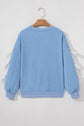 Sofia Dropped Sleeve Crewneck Sweatshirt
