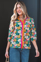 Meadow 3 4 Sleeve Blouse