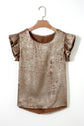Parker Ruffle Trim Sleeveless Top