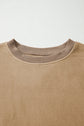 TatumFuzzy Sherpa Splicing Pullover Sweatshirt