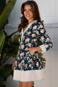 Emadora Hem Shift Mini Dress