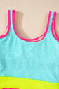 Hanna Patchwork One Piece Swimsuit