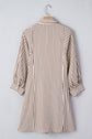 Hanna Sleeve Down Mini Shirt