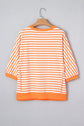 Dulce Seam Patchwork Pullover Top