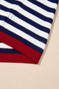 Amora Contrast Trim Sleeveless Sweater