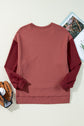 Ella Patchwork Drop Shoulder Pullover