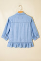 Daphne High Low Chambray Shirt