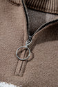 Eleanor Half Zipper Stand Sweater