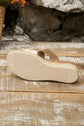 Nevaeh Straps Platform Wedge Slippers