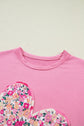 Adriana Big Flower Oversize Tee