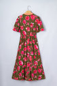 Renata Ruffle Hem Maxi Dress