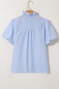 Monica Short Bubble Sleeve Shirt