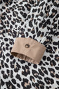 Kayleigh Print Contrast Trim Long Sleeve PLUS Top